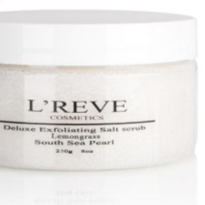 L'reve Pearl Infused Salt Scrub - Lemongrass